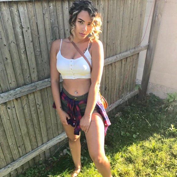 H&M Pants - Olive shorts